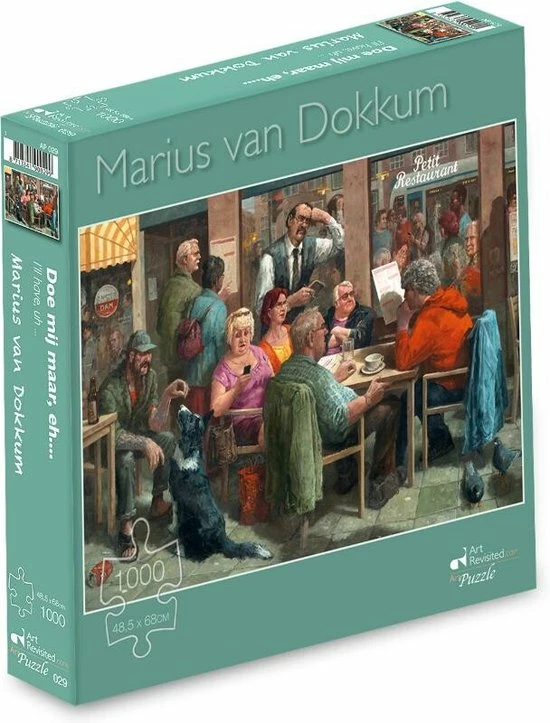 Art Revisited Marius Van Dokkum - Doe Mij Maar, Eh... - Puzzel 1000 Stukjes 3 Art Revisited Marius Van Dokkum - Doe Mij Maar, Eh... - Puzzel 1000 Stukjes