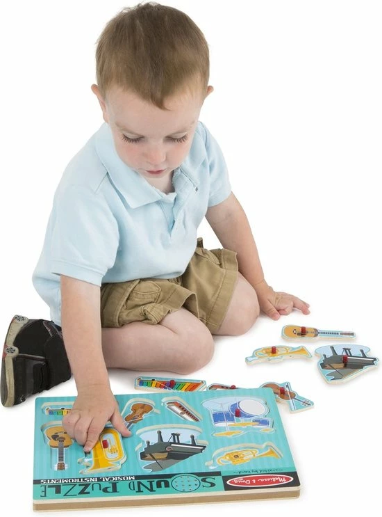 Melissa & Doug - Musical Instruments - Legpuzzle Met Geluid 5 Melissa & Doug - Musical Instruments - Legpuzzle Met Geluid - Afbeelding 3