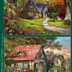 Falcon Puzzel The Woodland Cottage - Legpuzzel - 2 X 1000 Stukjes 21 Falcon Puzzel The Woodland Cottage - Legpuzzel - 2 X 1000 Stukjes -Exporteren puzzels winkel 550x743