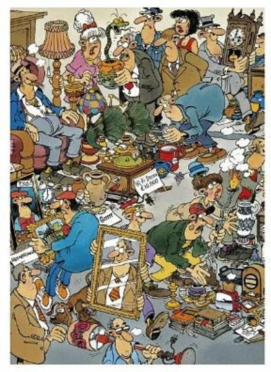 Jan Van Haasteren Flea Market Puzzel - 500 Stukjes 4 Jan Van Haasteren Flea Market Puzzel - 500 Stukjes - Afbeelding 2