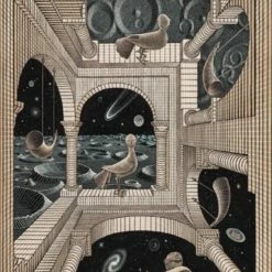 Puzzelman Andere Wereld - M.C. Escher (1000)