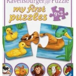 Ravensburger Lieve Dieren- My First Puzzles -9x2 Stukjes - Kinderpuzzel -Exporteren puzzels winkel 550x775 1