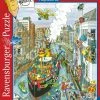 Ravensburger Puzzel Fleroux Pakjesboot 12- Legpuzzel - 1000 Stukjes -Exporteren puzzels winkel 550x780 3