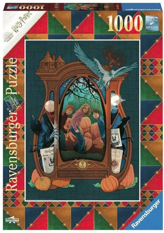 Ravensburger Harry Potter 3 Secret Of Azkaban - Legpuzzel - 1000 Stukjes 6 Ravensburger Harry Potter 3 Secret Of Azkaban - Legpuzzel - 1000 Stukjes - Afbeelding 4