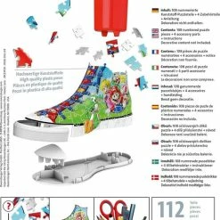 Ravensburger Sneaker Super Mario - 3D Puzzel - 108 Stukjes -Exporteren puzzels winkel 550x793 1
