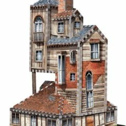 The Burrow- Weasley Family Home - Wrebbit 3D Puzzel - Harry Potter - 415 Stukjes -Exporteren puzzels winkel 550x794 1