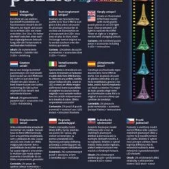 Ravensburger Eiffeltoren Night Edition- 3D Puzzel Gebouw - 216 Stukjes -Exporteren puzzels winkel 550x795