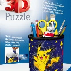 Ravensburger Pennenbak Pok Mon - 3D Puzzel - 54 Stukjes -Exporteren puzzels winkel 550x799