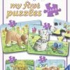 Ravensburger Schattige Huisdieren- My First Puzzels -2+4+6+8 Stukjes - Kinderpuzzel -Exporteren puzzels winkel 550x804 2