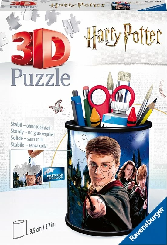 Ravensburger Pennenbak Harry Potter - 3D Puzzel - 54 Stukjes 8 Ravensburger Pennenbak Harry Potter - 3D Puzzel - 54 Stukjes - Afbeelding 6