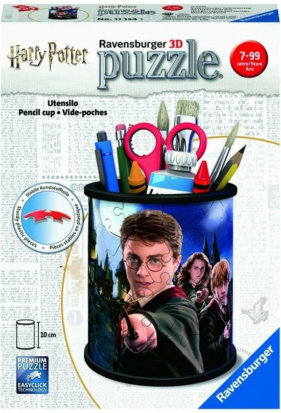 Ravensburger Pennenbak Harry Potter - 3D Puzzel - 54 Stukjes 3 Ravensburger Pennenbak Harry Potter - 3D Puzzel - 54 Stukjes