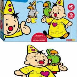 Bumba Mega Vloerpuzzel 16 Stukken - 60 Cm Groot - In Een Koffertje