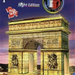 Ravensburger Arc De Triomphe Night Edition - 3D Puzzel Gebouw - 216 Stukjes -Exporteren puzzels winkel 550x824 26
