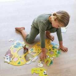 Goula Vormenpuzzel Boerderij Junior Hout - 17 Stukjes -Exporteren puzzels winkel 550x824 4