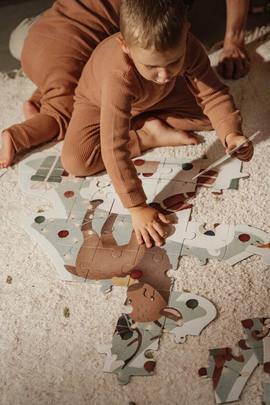 Little Dutch - Puzzel XL - Kerst - FSC 8 Little Dutch - Puzzel XL - Kerst - FSC - Afbeelding 6